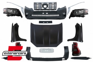 Bodykit za pretvorbu iz 2010 u 2018 Facelift model / Toyota Land Cruiser Prado FJ150 (2009-2017), CBTOPFJ150VX