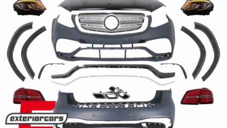 Bodykit za pretvorbu u 2016 GLS63 AMG dizajn / Mercedes GL-klasa X166 (2012-2016), CBMBX166NL