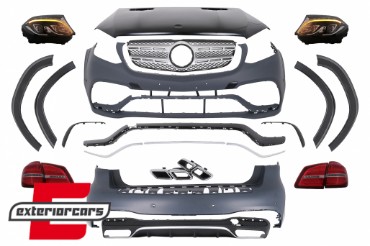 Bodykit za pretvorbu u 2016 GLS63 AMG dizajn / Mercedes GL-klasa X166 (2012-2016), CBMBX166NL