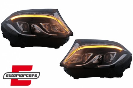 Bodykit za pretvorbu u 2016 GLS63 AMG dizajn / Mercedes GL-klasa X166 (2012-2016), CBMBX166NL