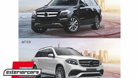 Bodykit za pretvorbu u 2016 GLS63 AMG dizajn / Mercedes GL-klasa X166 (2012-2016), CBMBX166NL
