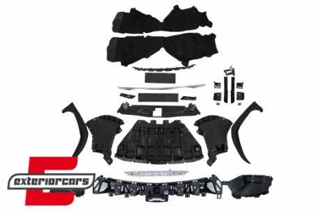 Bodykit za pretvorbu u 2018 W222 Maybach dizajn / Mercedes S-klasa W221 (2005-2013), CBMBW221NL