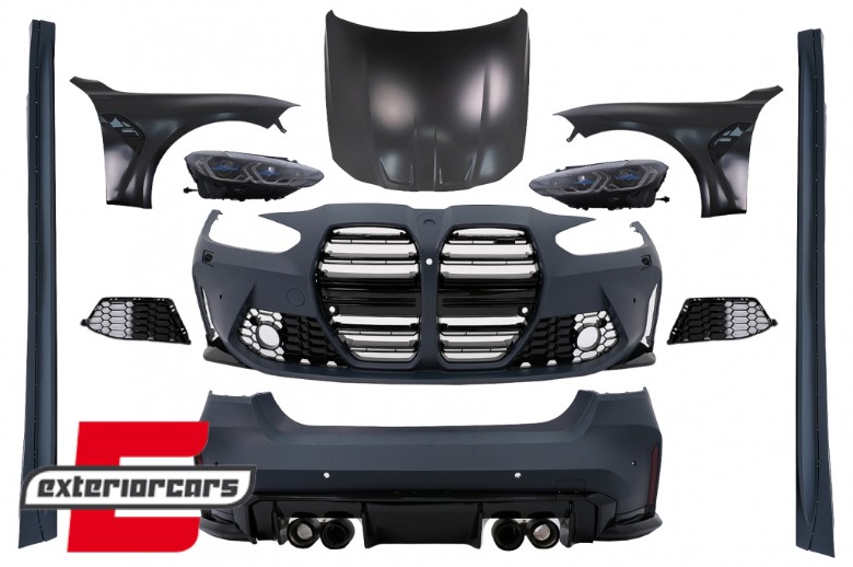 Bodykit za pretvorbu u 2021+ G80 M3 dizajn /  BMW serije 3 F30 (2011-2019), CBBMF30G80