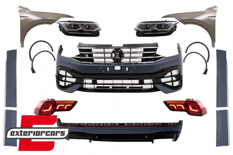Bodykit za pretvorbu u 2021 R dizajn / VW Tiguan II Mk2 AD BW (2016-2020), CBVWTIINLR