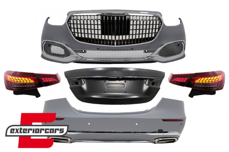 Bodykit za pretvorbu u Facelift 2020 Maybach dizajn / Mercedes E-klasa W213 (2016-2019), CBMBW213MBF