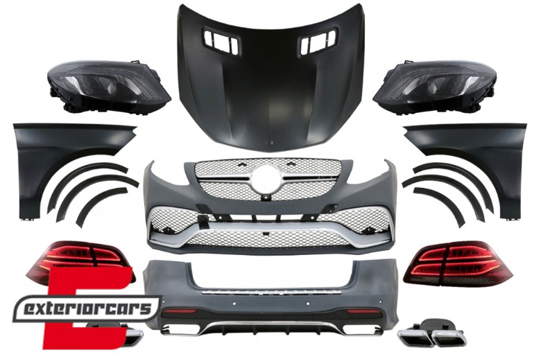 Bodykit za pretvorbu u GLE / Mercedes M-klasa W166 (2012-2015), CBMBW166NL