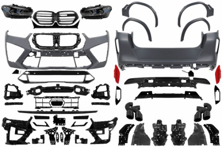 Bodykit za pretvorbu u LCI 2023 X6M dizajn / BMW X6 G06 (2019-), CBBMG06LCIX6MAP