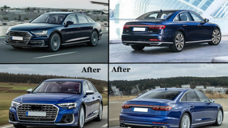 Bodykit za pretvorbu u S8 2022 dizajn / Audi A8 D5 (2017-2021), CBAUA8D4S8