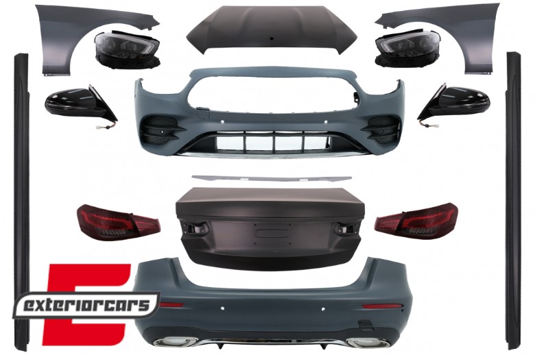 Bodykit za pretvorbu u W213 AMG line / Mercedes E-klasa W212 (2009-2012), CBMBW212FA63NL