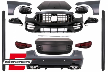 Bodykit za pretvorbu u W213 Facelift E63 AMG dizajn / Mercedes E-klasa W212 (2009-2012), CBMBW212A63NL