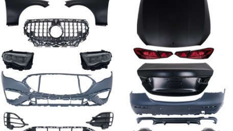 Bodykit za pretvorbu u W214 2024 dizajn / Mercedes E-klasa W213 (2016-2019), CBMBW213NL