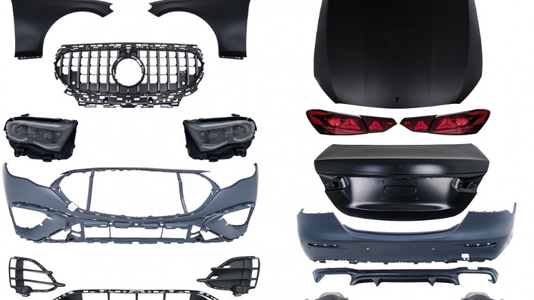 Bodykit za pretvorbu u W214 2024 dizajn / Mercedes E-klasa W213 (2016-2019), CBMBW213NL