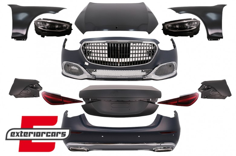 Bodykit za pretvorbu u W223 Maybach dizajn / Mercedes S-klasa W221 (2005-2013), CBMBW221NLS450