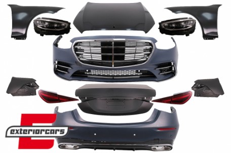 Bodykit za pretvorbu u W223 S450 dizajn / Mercedes S-klasa W221 (2005-2013), CBMBW221NLS63