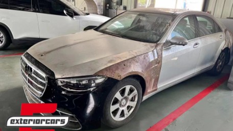 Bodykit za pretvorbu u W223 S450 dizajn / Mercedes S-klasa W221 (2005-2013), CBMBW221NLS63