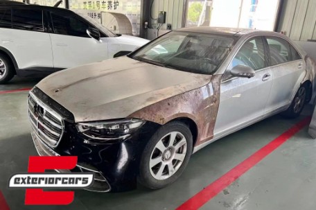 Bodykit za pretvorbu u W223 S450 dizajn / Mercedes S-klasa W221 (2005-2013), CBMBW221NLS63