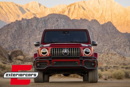 BullBar (piano crna) / Mercedes G-klasa Facelift W463 W464 G63 (2018-), BBMBW464B