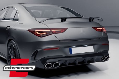 Bunker spojler Aero paket (piano crna) / Mercedes CLA Coupe C118 (2019-), TSMBC118ADPB