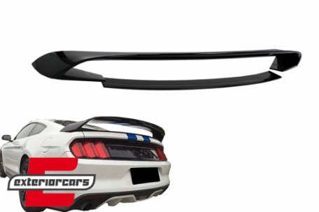 Bunker spojler GT350 dizajn (piano crna) / Ford Mustang Mk6 (2015-2020), RSFMUGT