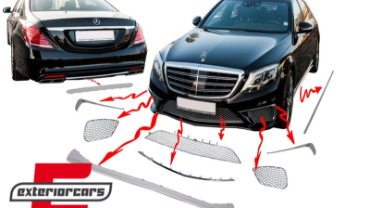Chrome paket S65 AMG dizajn / Mercedes S-klasa W222 (2013-2017), CPMBW222CH