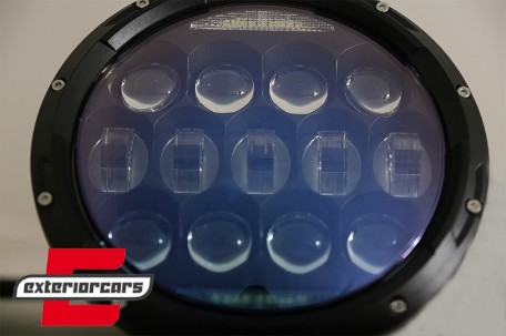 CREE LED prednji farovi Amber Halo DRL 7 Inch / Jeep Wrangler TJ & JK (1997-2018), HLU7INCHLN1