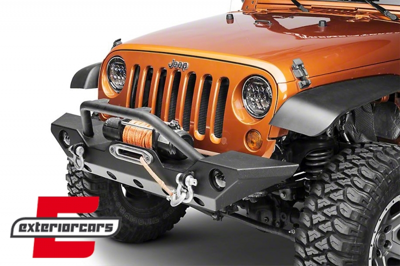 CREE LED prednji farovi Amber Halo DRL 7 Inch / Jeep Wrangler TJ & JK (1997-2018), HLU7INCHLN1