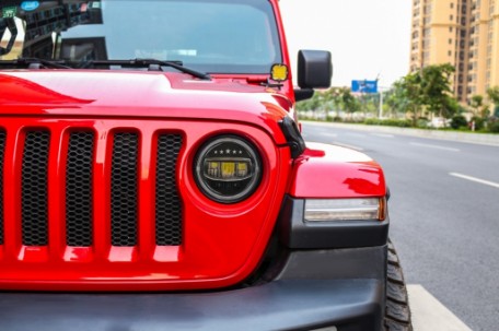 CREE LED prednji farovi Angel Eye DRL 5 Stars dizajn / Jeep Wrangler JK TJ LJ JL (1997-2017), HLU7INCHJ8