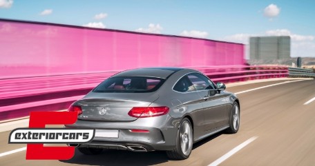 Difuzor zraka C63 AMG dizajn / Mercedes C-klasa C205 A205 Coupe Cabrio (2014-2019), RDMBC205C63
