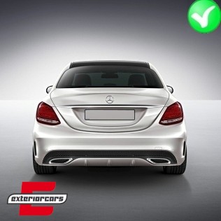 Difuzor zraka C63 AMG dizajn / MERCEDES C-klasa W205 S205 (2014-2020), RDMBW205AMGB