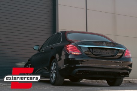 Difuzor zraka C63 AMG dizajn / Mercedes C-klasa W205 S205 Standard (2014-2018), RDMBW205NB
