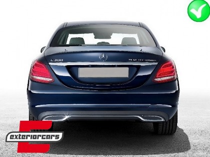 Difuzor zraka C63 AMG dizajn / Mercedes C-klasa W205 S205 Standard (2014-2018), RDMBW205NB