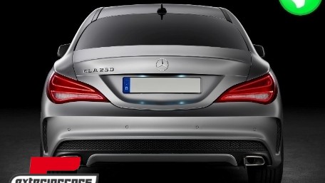 Difuzor zraka CLA45 AMG dizajn (Carbon look) / Mercedes CLA W117 (2013-2018), RDMBW117FCF