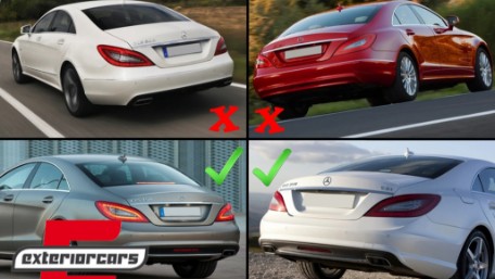 Difuzor zraka CLS63 AMG dizajn / Mercedes CLS limuzina W218 (2011-2017), RDMBW218AMG