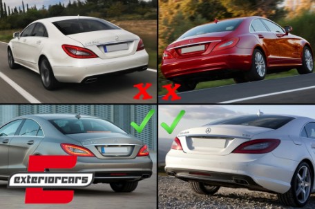 Difuzor zraka CLS63 AMG dizajn / Mercedes CLS limuzina W218 (2011-2017), RDMBW218AMG