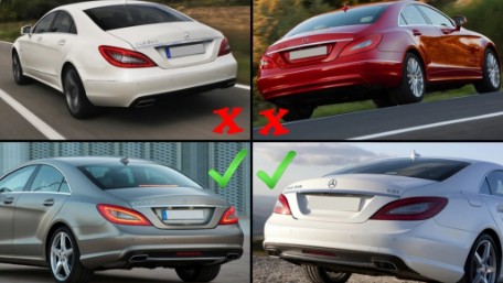 Difuzor zraka CLS63 AMG dizajn / Mercedes CLS limuzina W218 AMG Sport Line (2011-2018), RDMBW218AP