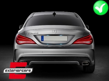 Difuzor zraka Facelift CLA45 AMG dizajn (piano crna) / Mercedes CLA W117 X117 Shooting Brake (2013-2018), RDMBW117F