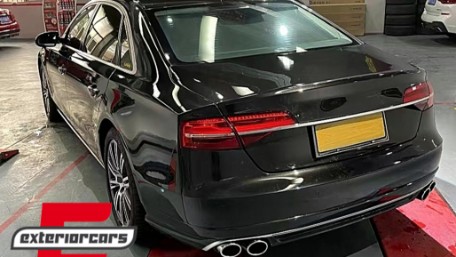 Difuzor zraka & ispušni sustav S8 dizajn / Audi A8 D4 Facelift (2015-2017), RDAUA8D4S8