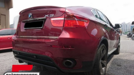 Difuzor zraka M dizajn (mat crna) / BMW X6 E71 (2006-2014), RDBMX6E71