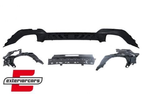 Difuzor zraka M paket dizajn (piano crna/carbon look) / BMW serije 3 G20 G28 limuzina G21 karavan (2018-06.2022), RDBMG20MPBMC