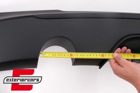 Difuzor zraka M-Performance dizajn (mat crna) / BMW serije 2 F22 F23 (2013-2021), RDBMF22MPSOMB