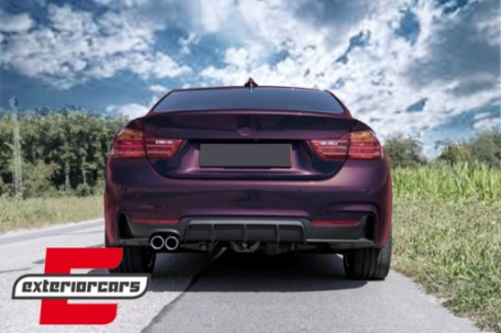 Difuzor zraka M-Performance dizajn (mat crna) / BMW serije 4 F32 Coupe F33 Cabrio F36 Gran Coupe (2013-2019), RDBMF32MPBF