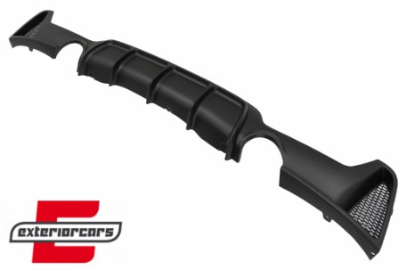 Difuzor zraka M-Performance dizajn (mat crna) / BMW serije 4 F32 F33 F36 (2013-2019), 38246