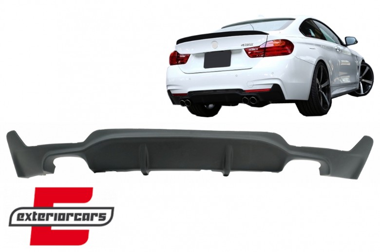 Difuzor zraka M-Performance dizajn (mat crna) / BMW serije 4 F32 F33 F36 (2013-2019), RDBMF32MPDO