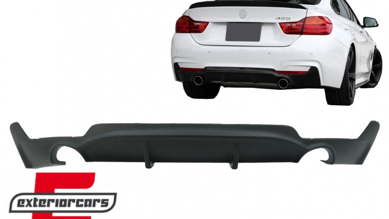 Difuzor zraka M-Performance dizajn (mat crna) / BMW serije 4 F32 F33 F36 (2013-2019), RDBMF32MPDSO