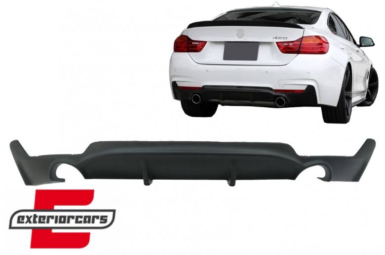 Difuzor zraka M-Performance dizajn (mat crna) / BMW serije 4 F32 F33 F36 (2013-2019), RDBMF32MPDSO
