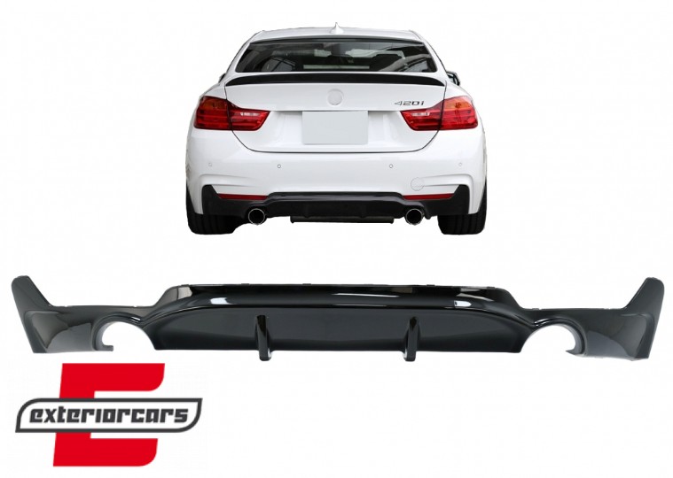 Difuzor zraka M-Performance dizajn (piano crna) / BMW serije 4 F32 F33 F36 (2013-2019), RDBMF32MPDSOB