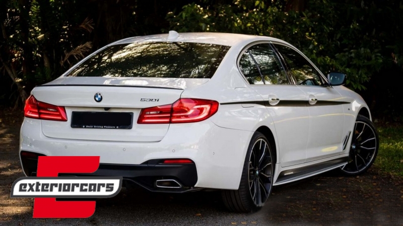 Difuzor zraka M-Performance dizajn (piano crna) / BMW serije 5 G30 G31 limuzina karavan (2017-2024), 5111337JOM
