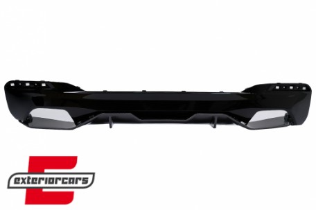 Difuzor zraka M-Performance dizajn (piano crna/carbon) / BMW serije 5 G30 G31 limuzina karavan (2017-2024), RDBMG30MPCFWT
