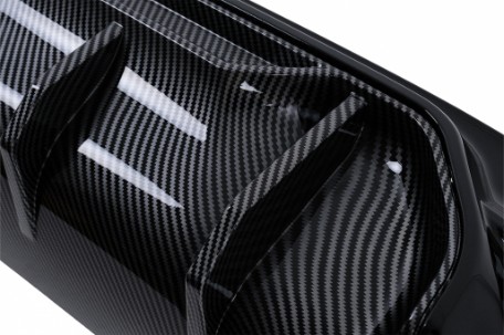 Difuzor zraka M5 dizajn (piano crna/carbon) / BMW serije 5 G30 G31 limuzina karavan (2017-2024), RDBMG30M5D