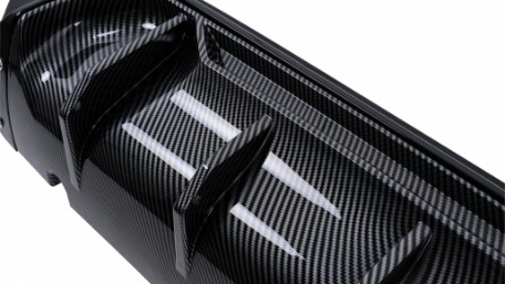Difuzor zraka M5 dizajn (piano crna/carbon) / BMW serije 5 G30 G31 limuzina karavan (2017-2024), RDBMG30M5D